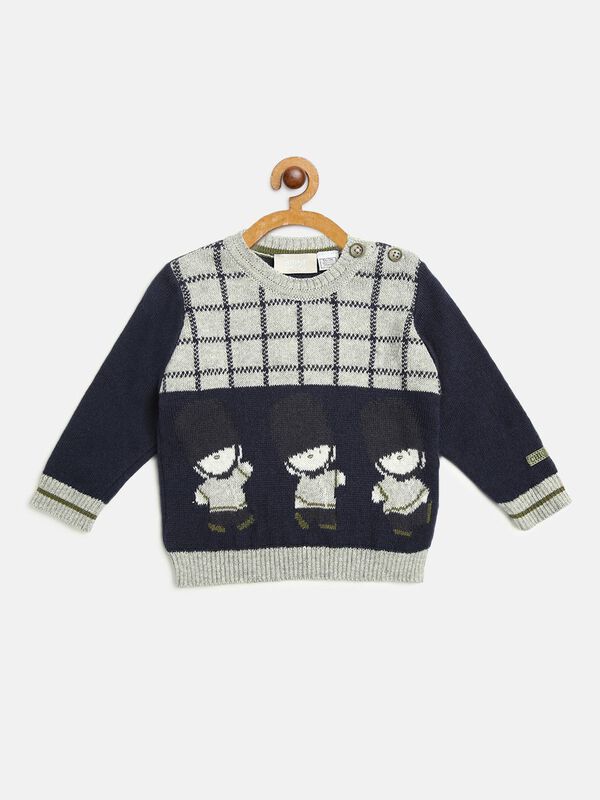Wool Blend Tricot Pullover image number 0